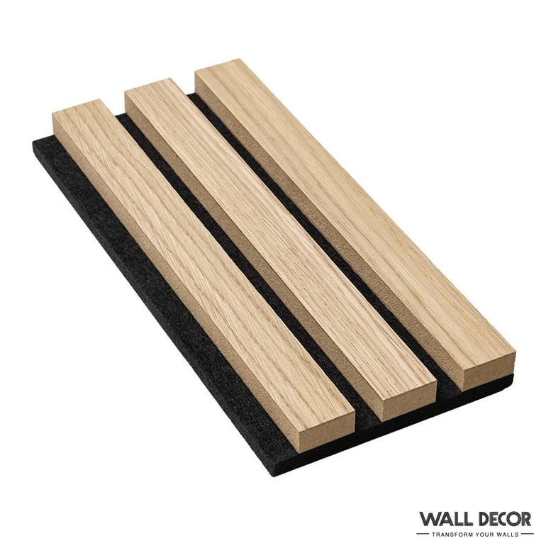 Échantillon Panneau Tasseaux Bois - Naturewall™