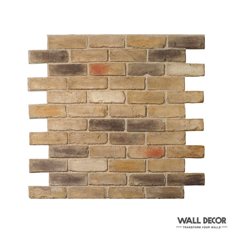 Parement Brique Marron - English Brick