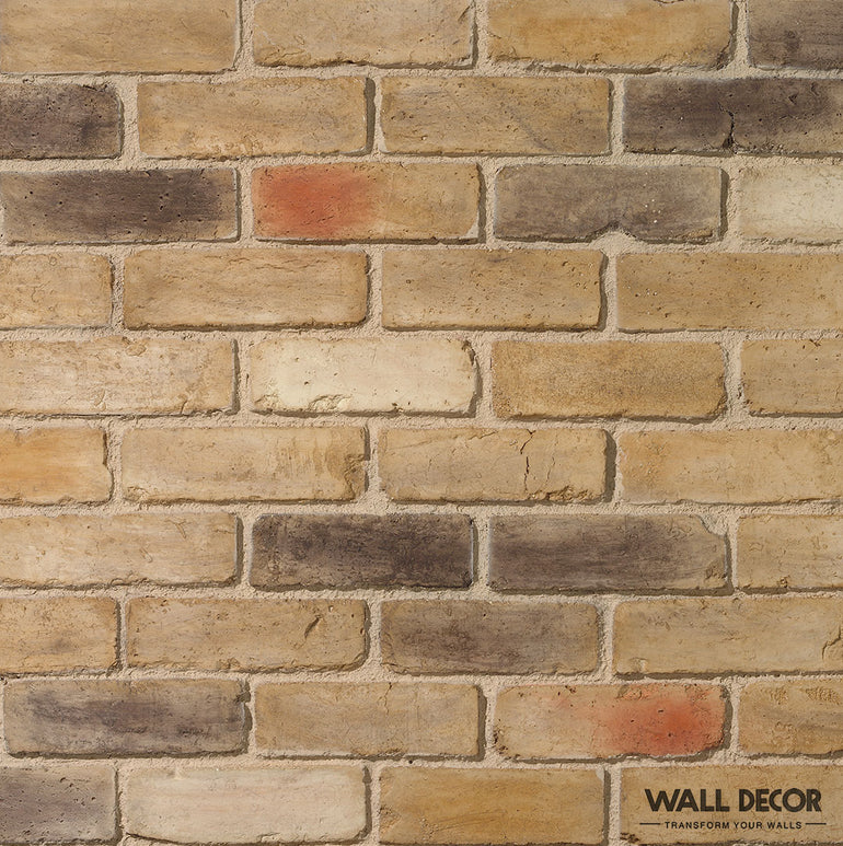 Parement Brique Marron - English Brick