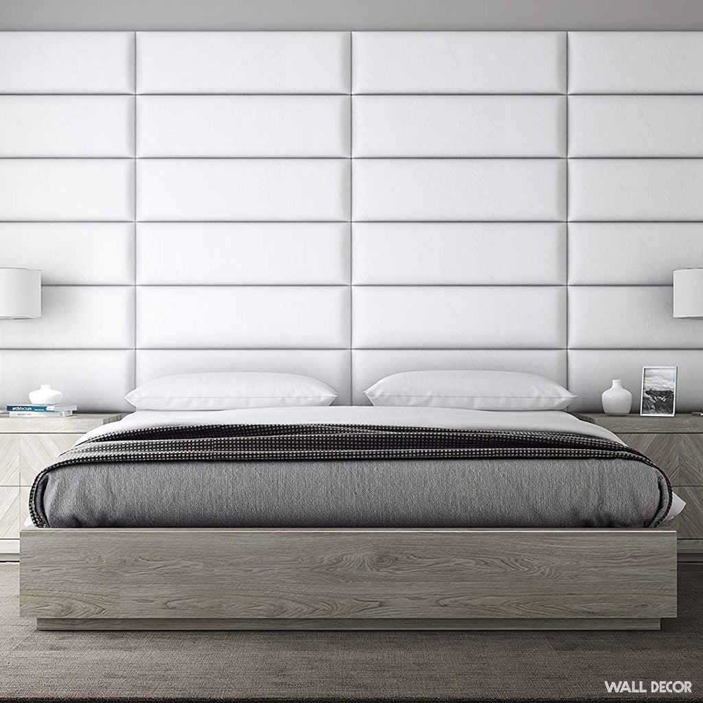 tete de lit moderne design blanc